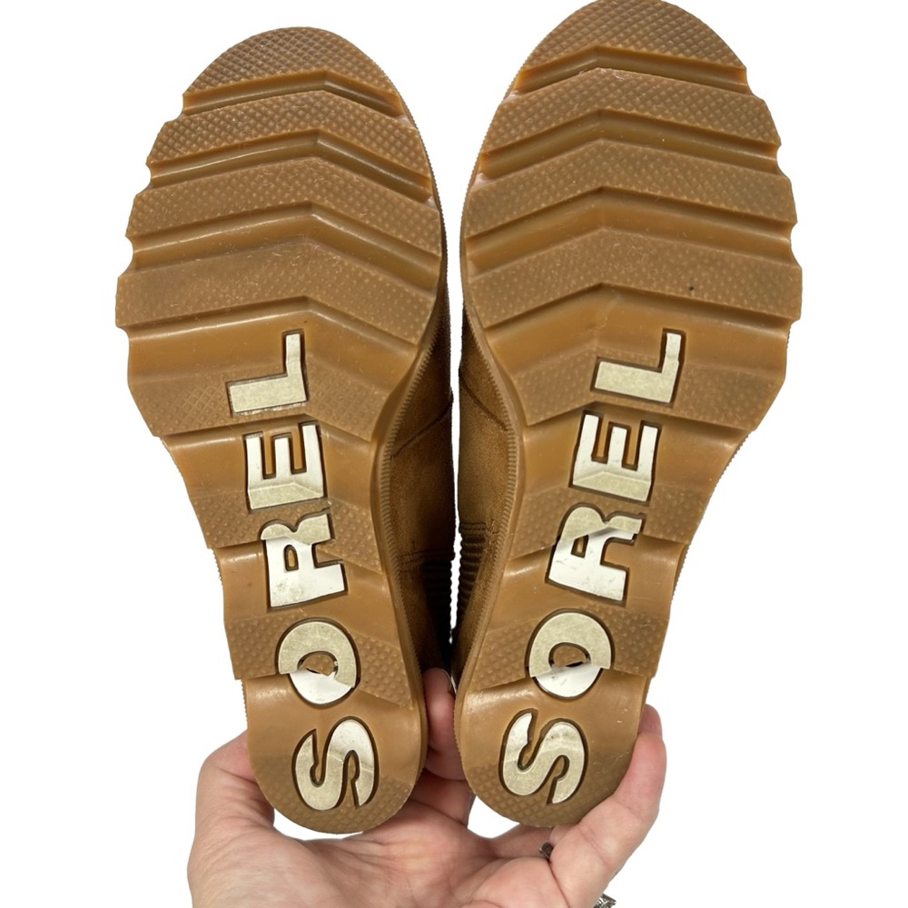 Sorel Joan of Arc Wedge Chelsea Suede Boots, 6 1/2 - Picture 6 of 10